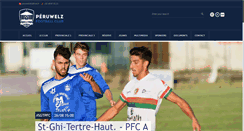 Desktop Screenshot of peruwelzfc.be